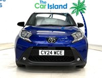 USED 2024 24 TOYOTA AYGO X 1.0 VVT-i Edge Hatchback 5dr Petrol x-shift Euro 6 (s/s) (72 ps) AUTOMATIC, Juniper Blue & Black, Touchscreen Apple CARPLAY, Parking Camera, Privacy Glass, 18" Alloys, 28000 Miles Toyota Services