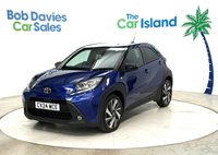 USED 2024 24 TOYOTA AYGO X 1.0 VVT-i Edge Hatchback 5dr Petrol x-shift Euro 6 (s/s) (72 ps) AUTOMATIC, Juniper Blue & Black, Touchscreen Apple CARPLAY, Parking Camera, Privacy Glass, 18" Alloys, 28000 Miles Toyota Services