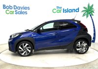 USED 2024 24 TOYOTA AYGO X 1.0 VVT-i Edge Hatchback 5dr Petrol x-shift Euro 6 (s/s) (72 ps) AUTOMATIC, Juniper Blue & Black, Touchscreen Apple CARPLAY, Parking Camera, Privacy Glass, 18" Alloys, 28000 Miles Toyota Services