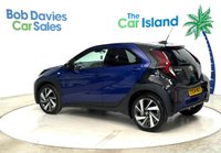USED 2024 24 TOYOTA AYGO X 1.0 VVT-i Edge Hatchback 5dr Petrol x-shift Euro 6 (s/s) (72 ps) AUTOMATIC, Juniper Blue & Black, Touchscreen Apple CARPLAY, Parking Camera, Privacy Glass, 18" Alloys, 28000 Miles Toyota Services
