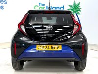USED 2024 24 TOYOTA AYGO X 1.0 VVT-i Edge Hatchback 5dr Petrol x-shift Euro 6 (s/s) (72 ps) AUTOMATIC, Juniper Blue & Black, Touchscreen Apple CARPLAY, Parking Camera, Privacy Glass, 18" Alloys, 28000 Miles Toyota Services