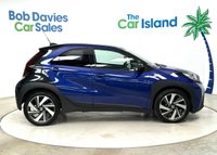 USED 2024 24 TOYOTA AYGO X 1.0 VVT-i Edge Hatchback 5dr Petrol x-shift Euro 6 (s/s) (72 ps) AUTOMATIC, Juniper Blue & Black, Touchscreen Apple CARPLAY, Parking Camera, Privacy Glass, 18" Alloys, 28000 Miles Toyota Services