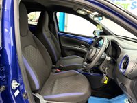 USED 2024 24 TOYOTA AYGO X 1.0 VVT-i Edge Hatchback 5dr Petrol x-shift Euro 6 (s/s) (72 ps) AUTOMATIC, Juniper Blue & Black, Touchscreen Apple CARPLAY, Parking Camera, Privacy Glass, 18" Alloys, 28000 Miles Toyota Services