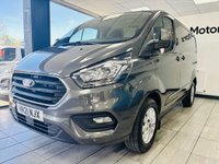 USED 2021 21 FORD TRANSIT CUSTOM 2.0 300 EcoBlue Limited Panel Van 5dr Diesel Manual L1 H1 Euro 6 (s/s) (130 ps) 