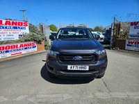 USED 2021 71 FORD RANGER XL ECOBLUE 4X4 TDI 170 DROPSIDE PICKUP 55K ULEZ FREE ZONE 