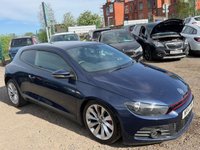 USED 2014 14 VOLKSWAGEN SCIROCCO 2.0 TDI BlueMotion Tech GT Hatchback 3dr Diesel Manual Euro 5 (s/s) (Leather, Nav) (140 ps) ***Part Exchange to Trade***