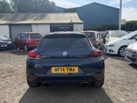 USED 2014 14 VOLKSWAGEN SCIROCCO 2.0 TDI BlueMotion Tech GT Hatchback 3dr Diesel Manual Euro 5 (s/s) (Leather, Nav) (140 ps) ***Part Exchange to Trade***
