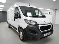 USED 2024 24 PEUGEOT BOXER 335 2.2 BLUEHDI 140 BHP L3 LONG PROFESSIONAL PREMIUM PLUS + SAT NAV | AIR CON | L3 LONG | PLUS SPEC