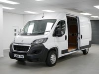 USED 2024 24 PEUGEOT BOXER 335 2.2 BLUEHDI 140 BHP L3 LONG PROFESSIONAL PREMIUM PLUS + SAT NAV | AIR CON | L3 LONG | PLUS SPEC