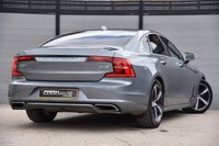 USED 2018 68 VOLVO S90 2.0 D4 R-Design Saloon 4dr Diesel Auto Euro 6 (s/s) (190 ps) 2 Former Keepers | Full Service History | 2 Keys | Satellite Navigation | Privacy Glass | Osmium Grey | Nappa Leather Contour Seats | Heated Seats | 18" Alloy Wheels | Powered Tailgate | MOT Valid (08/02/2027)