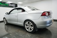USED 2008 58 VOLKSWAGEN EOS 2.0 TDI CR Sport Cabriolet Euro 4 2dr Full Red Leather