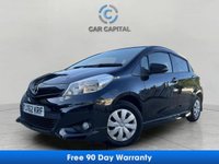 USED 2013 62 TOYOTA YARIS 1.33 Dual VVT-i Icon Hatchback 5dr Petrol Multidrive S Euro 5 (99 ps) WARRANTY+ULEZ+AUTOMATIC+LONG MOT