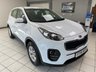 USED 2018 18 KIA SPORTAGE 1.6 GDi 1 SUV 5dr Petrol Manual Euro 6 (s/s) (130 bhp) ARCTIC WHITE / BLACK CLOTH TRIM / AIRCON / ELECTRIC WINDOWS X4 / ELECTRIC MIRRORS / CRUISE CONTROL / SPEED LIMITER / FM AM DAB CD TUNER / AUX / USB / BLUETOOTH / REMOTE CENTRAL LOCKING / REAR WASH/WIPE / 16" SILVER FINISH ALLOY WHEELS / SERVICE HISTORY