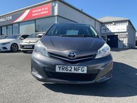 USED 2012 62 TOYOTA YARIS 1.33 Dual VVT-i TR Hatchback 5dr Petrol Manual Euro 5 (101 ps) Camera Cruise Air Con Alloys