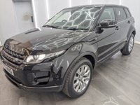 USED 2013 13 LAND ROVER RANGE ROVER EVOQUE 2.2 SD4 Pure SUV 5dr Diesel Auto 4WD Euro 5 (190 ps) Viewing is by appointment., full black leather, full length fixed pan roof, electric blind,