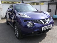 USED 2015 65 NISSAN JUKE 1.5 dCi Tekna SUV 5dr Diesel Manual Euro 6 (s/s) (110 ps) * FULL HISTORY + &pound;20 ROAD TAX *
