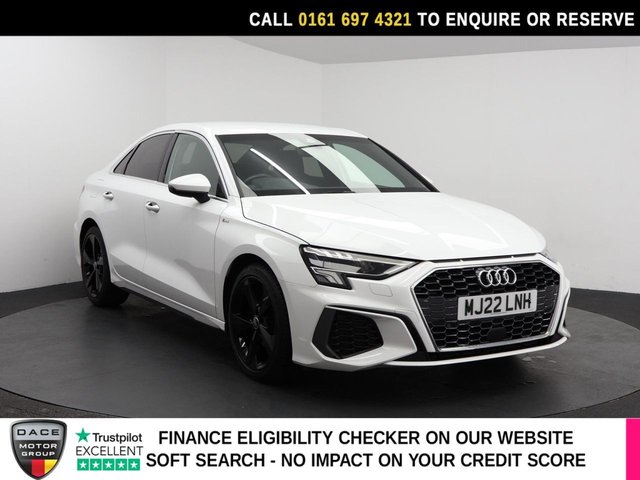 View our Audi A3 1.0 TFSI 30 S line Saloon 4dr Petrol Manual Euro 6 (s/s) (110 ps)