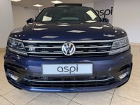 USED 2016 66 VOLKSWAGEN TIGUAN 2.0 TDI BlueMotion Tech R-Line SUV 5dr Diesel DSG Euro 6 (s/s) (150 ps) BLACK LEATHER, SATELLITE NAVIGATION, CLIMATE CONTROL, ELECTRIC GLASS PANORAMIC SUNROOF, FRONT & REAR PARKING SENSORS, 20&rdquo; ALLOY WHEELS, MEDIA, ALUMINIUM ROOF RAILS, REAR PRIVACY GLASS, HILL HOLD ASSIST, WINTER PACK, ELECTRIC DRIVERS SEATS WITH MEMORY, BLUETOOTH, FATIGUE ASSIST, LANE ASSIST, ELECTRIC FOLDING MIRRORS, MULTI FUNCTION STEERING WHEEL, CUP HOLDERS, PADDLE SHIFT, HEATED FRONT SEATS, CRUISE CONTROL, DAB