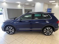 USED 2016 66 VOLKSWAGEN TIGUAN 2.0 TDI BlueMotion Tech R-Line SUV 5dr Diesel DSG Euro 6 (s/s) (150 ps) BLACK LEATHER, SATELLITE NAVIGATION, CLIMATE CONTROL, ELECTRIC GLASS PANORAMIC SUNROOF, FRONT & REAR PARKING SENSORS, 20&rdquo; ALLOY WHEELS, MEDIA, ALUMINIUM ROOF RAILS, REAR PRIVACY GLASS, HILL HOLD ASSIST, WINTER PACK, ELECTRIC DRIVERS SEATS WITH MEMORY, BLUETOOTH, FATIGUE ASSIST, LANE ASSIST, ELECTRIC FOLDING MIRRORS, MULTI FUNCTION STEERING WHEEL, CUP HOLDERS, PADDLE SHIFT, HEATED FRONT SEATS, CRUISE CONTROL, DAB