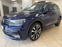 USED 2016 66 VOLKSWAGEN TIGUAN 2.0 TDI BlueMotion Tech R-Line SUV 5dr Diesel DSG Euro 6 (s/s) (150 ps) BLACK LEATHER, SATELLITE NAVIGATION, CLIMATE CONTROL, ELECTRIC GLASS PANORAMIC SUNROOF, FRONT & REAR PARKING SENSORS, 20&rdquo; ALLOY WHEELS, MEDIA, ALUMINIUM ROOF RAILS, REAR PRIVACY GLASS, HILL HOLD ASSIST, WINTER PACK, ELECTRIC DRIVERS SEATS WITH MEMORY, BLUETOOTH, FATIGUE ASSIST, LANE ASSIST, ELECTRIC FOLDING MIRRORS, MULTI FUNCTION STEERING WHEEL, CUP HOLDERS, PADDLE SHIFT, HEATED FRONT SEATS, CRUISE CONTROL, DAB