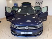 USED 2016 66 VOLKSWAGEN TIGUAN 2.0 TDI BlueMotion Tech R-Line SUV 5dr Diesel DSG Euro 6 (s/s) (150 ps) BLACK LEATHER, SATELLITE NAVIGATION, CLIMATE CONTROL, ELECTRIC GLASS PANORAMIC SUNROOF, FRONT & REAR PARKING SENSORS, 20&rdquo; ALLOY WHEELS, MEDIA, ALUMINIUM ROOF RAILS, REAR PRIVACY GLASS, HILL HOLD ASSIST, WINTER PACK, ELECTRIC DRIVERS SEATS WITH MEMORY, BLUETOOTH, FATIGUE ASSIST, LANE ASSIST, ELECTRIC FOLDING MIRRORS, MULTI FUNCTION STEERING WHEEL, CUP HOLDERS, PADDLE SHIFT, HEATED FRONT SEATS, CRUISE CONTROL, DAB