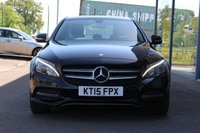 USED 2015 15 MERCEDES-BENZ C-CLASS 2.1 C220 BlueTEC Sport Saloon 4dr Diesel G-Tronic+ Euro 6 (s/s) (170 ps) - EURO - ULEZ, &pound;20 TAX, NAV, HTD/LEATHER, R/CAMERA, 17" ALLOYS, P/SENSORS, CRUISE, DAB & BLUETOOTH