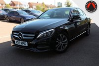 USED 2015 15 MERCEDES-BENZ C-CLASS 2.1 C220 BlueTEC Sport Saloon 4dr Diesel G-Tronic+ Euro 6 (s/s) (170 ps) - EURO - ULEZ, &pound;20 TAX, NAV, HTD/LEATHER, R/CAMERA, 17" ALLOYS, P/SENSORS, CRUISE, DAB & BLUETOOTH