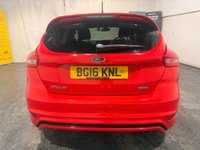USED 2016 16 FORD FOCUS 1.5T EcoBoost Zetec S Red Edition Hatchback 5dr Petrol Manual Euro 6 (s/s) (182 ps) SPORT BODY KIT BLACK ALLOYS BLACK MIRRORS PRIVACY GLASS
