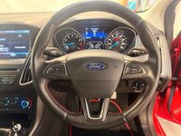 USED 2016 16 FORD FOCUS 1.5T EcoBoost Zetec S Red Edition Hatchback 5dr Petrol Manual Euro 6 (s/s) (182 ps) SPORT BODY KIT BLACK ALLOYS BLACK MIRRORS PRIVACY GLASS