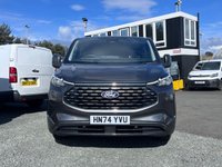 USED 2024 74 FORD TOURNEO CUSTOM 2.5 340 Duratec 11.8kWh Titanium Minibus Double Cab 5dr Petrol Plug-in Hybrid Auto L2 Euro 6 (232 ps) 1 OWNER/CAMERA/SENSORS/HEATED SEATS