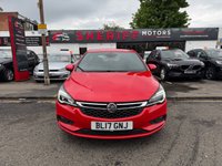 USED 2017 17 VAUXHALL ASTRA 1.4i Turbo SRi Hatchback 5dr Petrol Auto Euro 6 (s/s) (150 ps) Buy with Complete Confidence from Sheriff Motors, All our vehicles are extensively road tested and thoroughly inspected prior to sale. Each vehicle comes with a new 1 year mot and we rectify all advisories and failures at no additional cost to our customers, plus a full oil and filter service. For added peace of mind, every car includes a 6 month complimentary RAC Warranty, 12 months Rac Breakdown Cover giving you complete confidence when you buy from Sheriff Motors.