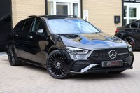 USED 2023 73 MERCEDES-BENZ CLA 250E 1.3 15.6kWh AMG LINE PREMIUM PLUS SHOOTING BRAKE PANROOF BURMESTER MEMORY SEATS 19"s