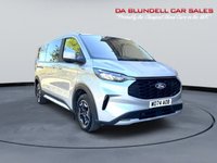 USED 2025 74 FORD TOURNEO CUSTOM 2.0 320 EcoBlue Active Minibus Double Cab 5dr Diesel Auto L2 Euro 6 (s/s) (170 ps) FORD WARRANTY 01/28+ELEC DOORS