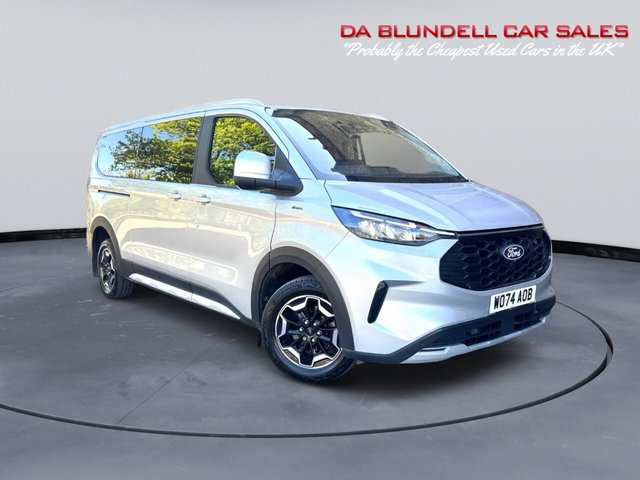 View our Ford Tourneo Custom 2.0 320 EcoBlue Active Minibus Double Cab 5dr Diesel Auto L2 Euro 6 (s/s) (170 ps)