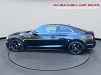 USED 2018 18 AUDI A5 2.0 TDI ultra S line Coupe 2dr Diesel Manual Euro 6 (s/s) (190 ps) BLACK ALLOYS+P.GLASS+FSH+PDC