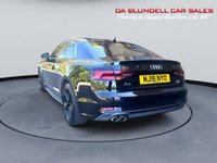 USED 2018 18 AUDI A5 2.0 TDI ultra S line Coupe 2dr Diesel Manual Euro 6 (s/s) (190 ps) BLACK ALLOYS+P.GLASS+FSH+PDC