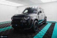 USED 2024 24 LAND ROVER DEFENDER 110 3.0 D300 MHEV MCR WIDE ARCH X-Dynamic HSE Hard Top SUV 300BHP AUTO 22' WHEL & TYRE UPGRADE -FULL BLACK PACK COLOUR CODING