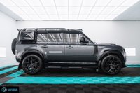 USED 2024 24 LAND ROVER DEFENDER 110 3.0 D300 MHEV MCR WIDE ARCH X-Dynamic HSE Hard Top SUV 300BHP AUTO 22' WHEL & TYRE UPGRADE -FULL BLACK PACK COLOUR CODING