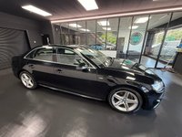 USED 2016 12 AUDI A4 2.0 TFSI S line Saloon 4dr Petrol S Tronic Euro 6 (s/s) (190 ps) Sat Nav - Half Leather