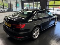 USED 2016 12 AUDI A4 2.0 TFSI S line Saloon 4dr Petrol S Tronic Euro 6 (s/s) (190 ps) Sat Nav - Half Leather