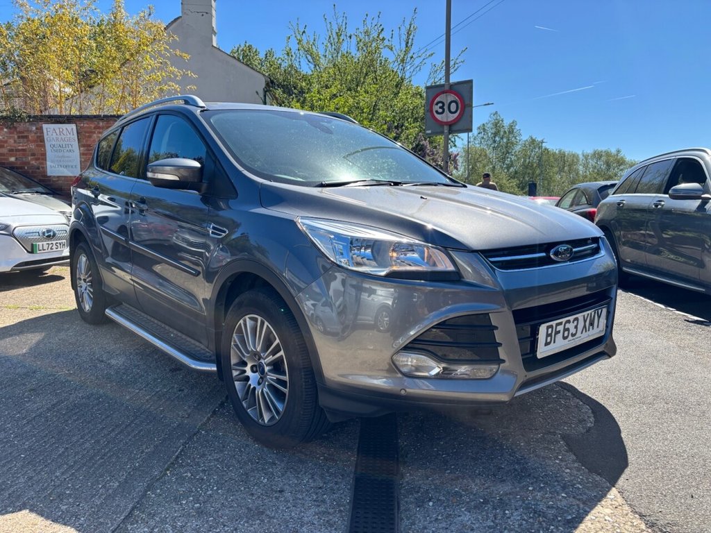 USED 2013 63 FORD KUGA 2.0 TDCi Titanium SUV 5dr Diesel Manual 2WD Euro 5 (140 ps) 