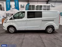 USED 2022 72 FORD TRANSIT CUSTOM 2.0 320 EcoBlue Limited Crew Van Auto L2 H1 Euro 6 (170 ps) AUTO 170 BHP + REVERSE CAM