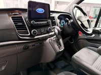USED 2022 72 FORD TRANSIT CUSTOM 2.0 320 EcoBlue Limited Crew Van Auto L1 H1 Euro 6 (170 ps) AIR CON + 6 SEATS + EURO 6