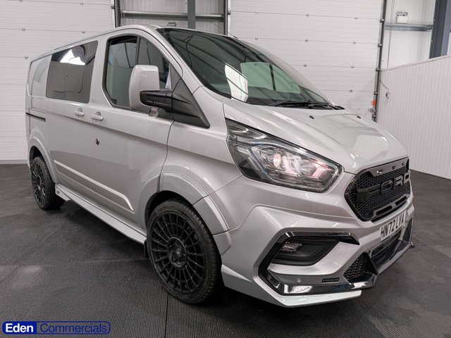 View our Ford Transit Custom 2.0 320 EcoBlue Limited Crew Van Auto L1 H1 Euro 6 (170 ps)