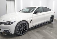 USED 2018 18 BMW 4 SERIES GRAN COUPE 2.0 420d M Sport Hatchback 5dr Diesel Manual Euro 6 (s/s) (190 ps) 20 INCH ALLOY WHEELS WITH M PERFORMANCE BODYKIT , SAT NAV , HEATED LEATHER SEATS , FRONT AND REAR PARKING SENSORS , SERVICE HISTORY - LATEST APRIL 2026