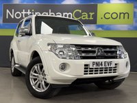 USED 2014 14 MITSUBISHI SHOGUN 3.2 DI-DC Warrior SUV 3dr Diesel Auto 4WD Euro 5 SWB (197 ps) 