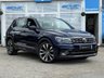 USED 2018 18 VOLKSWAGEN TIGUAN 2.0 TDI R-Line SUV 5dr Diesel DSG 4Motion Euro 6 (s/s) (190 ps) Finished in ATLANTIC BLUE with contrasting FULL BLACK LEATHER HEATED Sports trim. This high spec Tiguan has a more sophisticated look. Features include, Pan Roof, Nav, Virtual Dash, Full Heated Sports Leather, DAB, B/Tooth, ELECTRIC BOOT, 20" Alloys, Park Sensors and more. Dealer serviced at 12817 miles, 21860 miles, 28122 (inc Haldex oil change) miles, 37050 miles, 46869 (inc Cam Belt) miles, 55535 miles, 59281 (inc Haldex Oil change) miles, 64282 miles and at 74417 miles on 21/4/2026