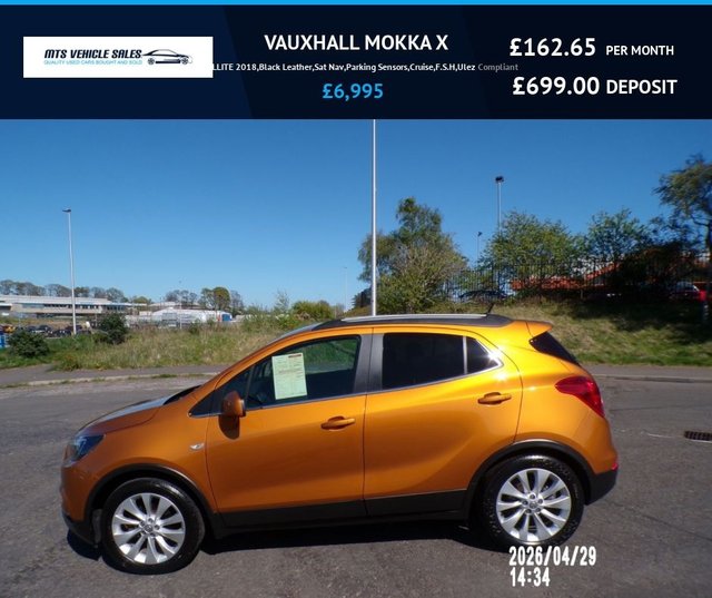 View our VAUXHALL MOKKA X