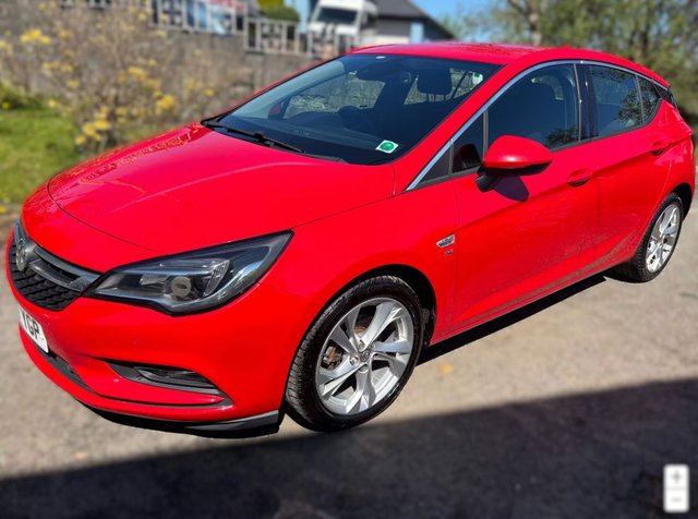 2018 67 Vauxhall Astra 1.4i Turbo SRi Nav Hatchback 5dr Petrol Manual Euro 6 (150 ps)