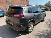 USED 2016 16 JEEP CHEROKEE 2.0 MultiJetII Limited SUV 5dr Diesel Manual 4WD Euro 6 (stop/start) (140 ps) 